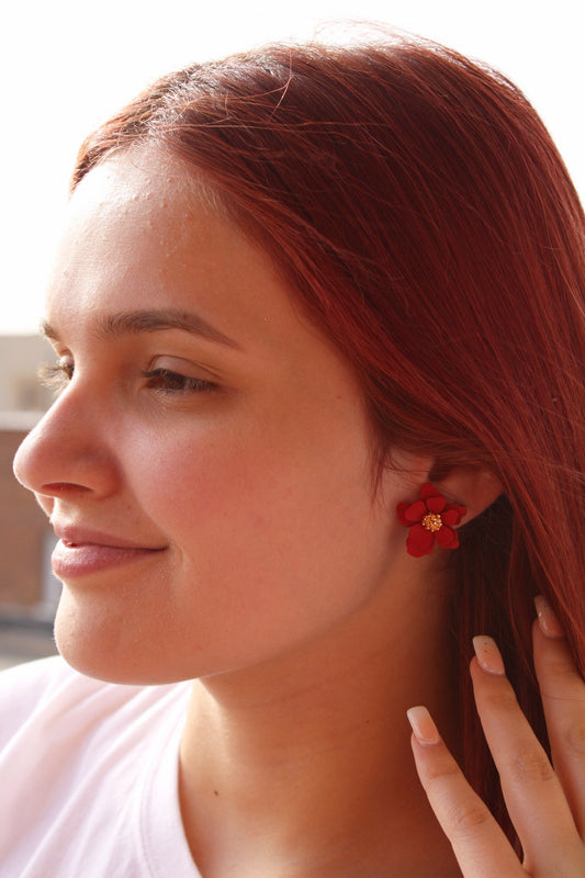 Pendientes Flores Doble Petalo