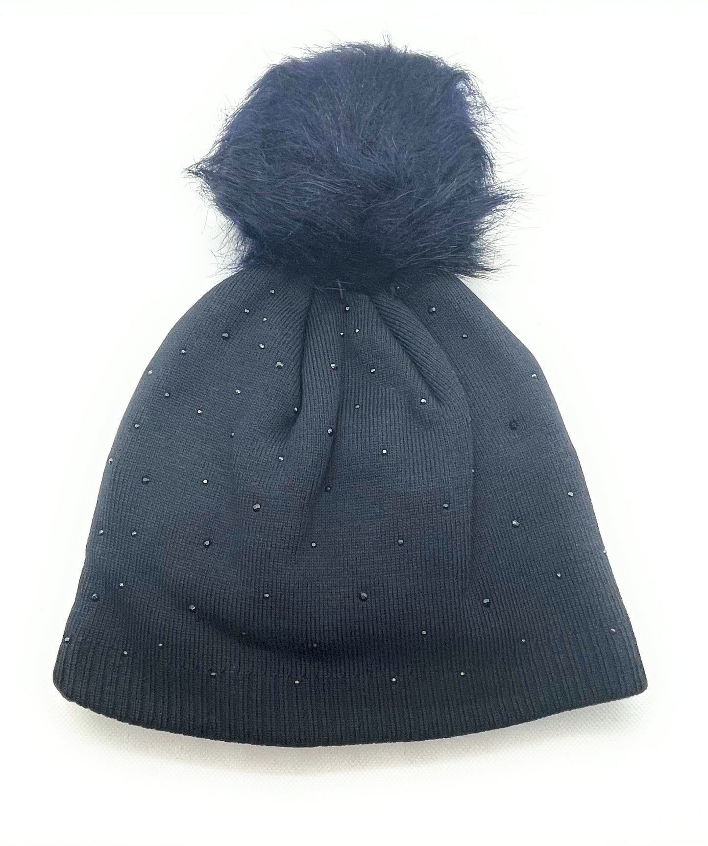 Gorro pompón de felpa