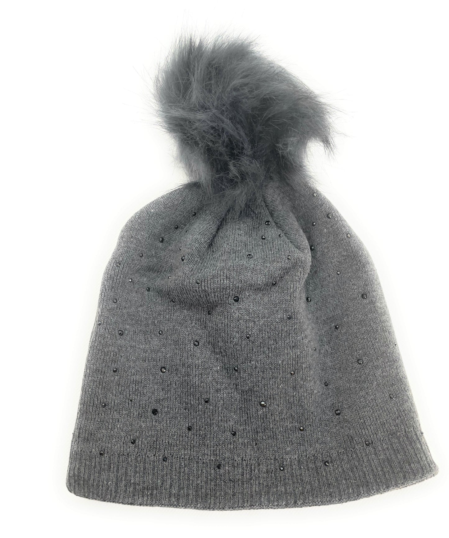 Gorro pompón de felpa