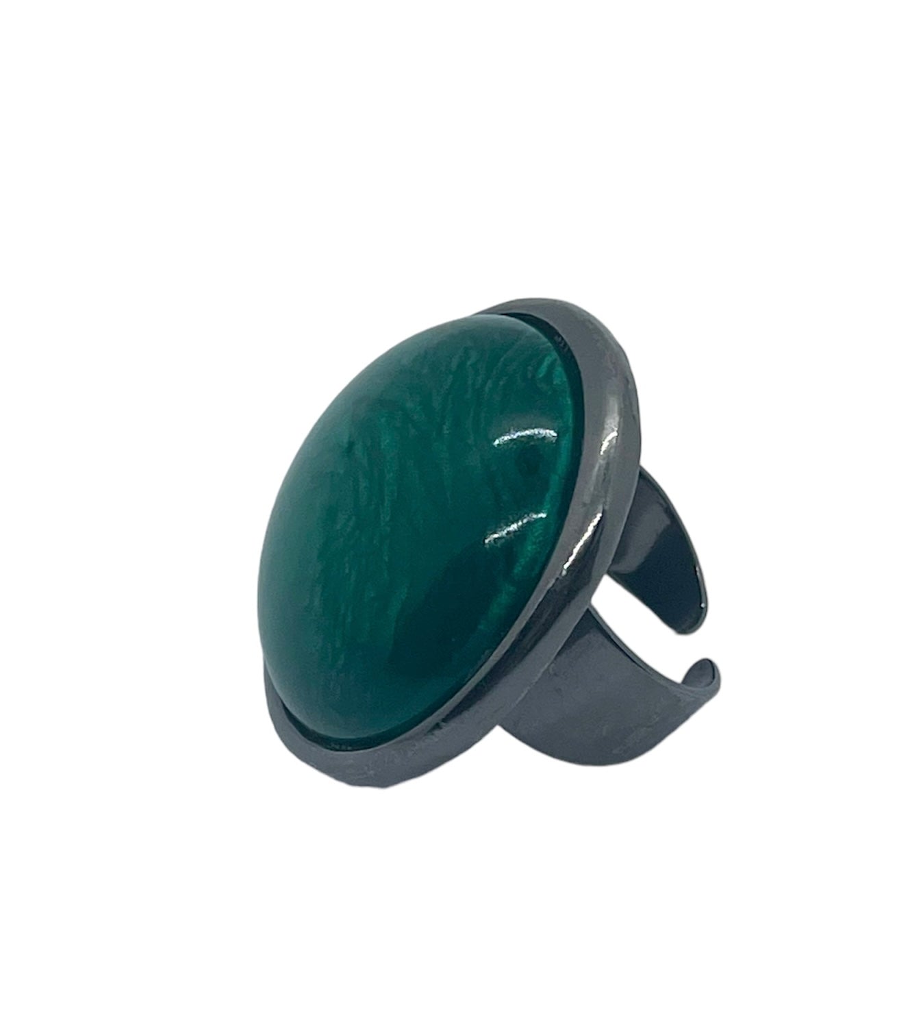 Anillo Ojo de Gato  Verde